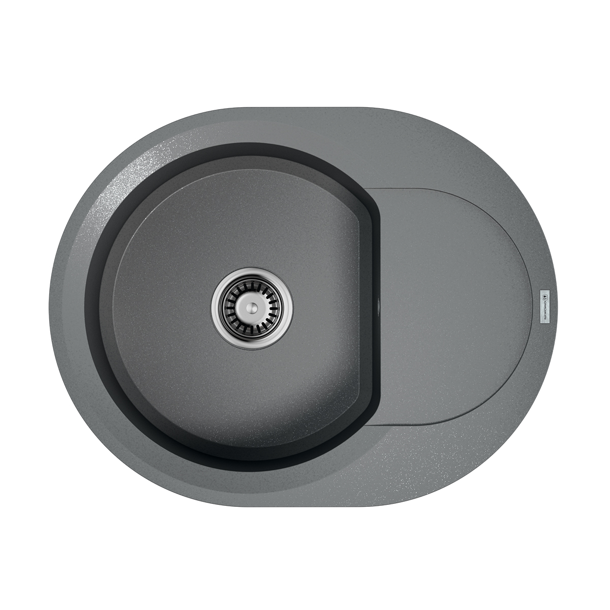 

Мойка кухонная Omoikiri Sakaime 60E-GR leningrad grey, Серый, Sakaime 60E-GR