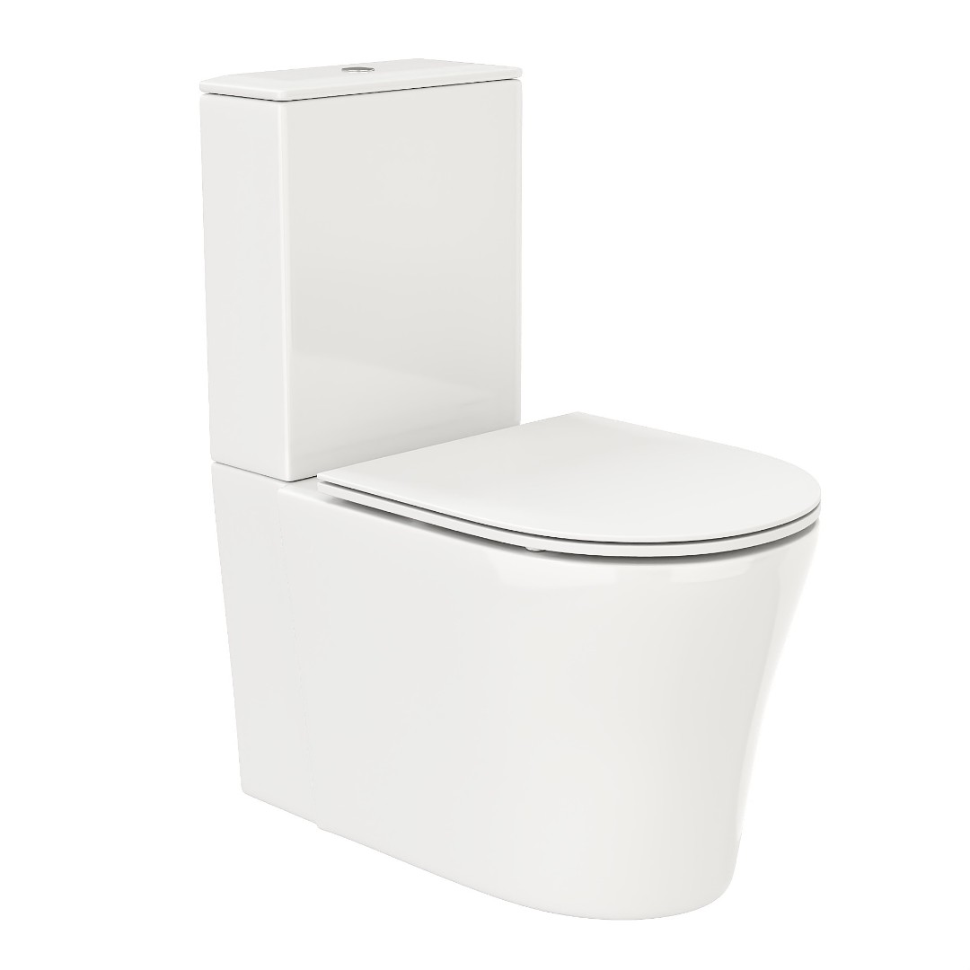 

Унитаз-компакт Ceruttispa Santa CT8916 безободковый, Белый, Santa CT8916