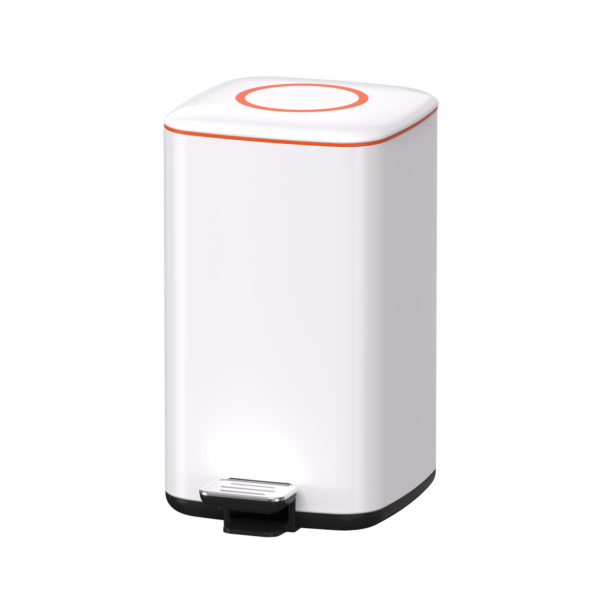 

Мусорное ведро Java S-888-12W белое, Белый, S-888-12W
