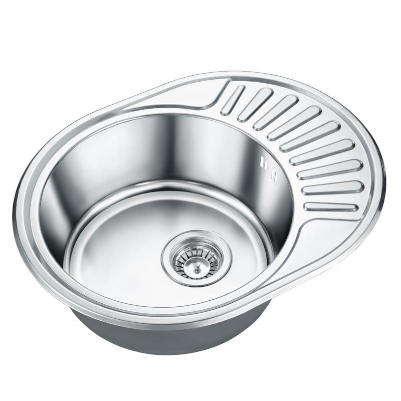 

Мойка кухонная Emar Steel 5745 decor, Нержавеющая сталь, Steel 5745 decor