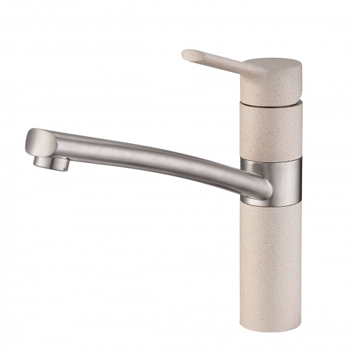 

Смеситель Emar Quartz ЕС - 3011 для кухни берилл/хром, Бежевый / хром, ЕС - 3011