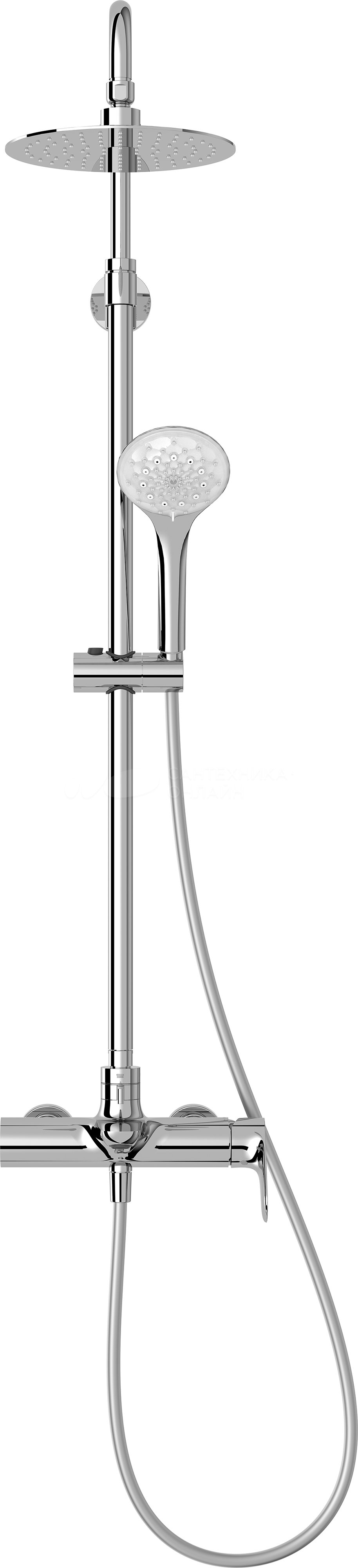 

Душевая стойка Jacob Delafon Aleo E97825RU-4-CP, Хром, E97825RU-4-CP