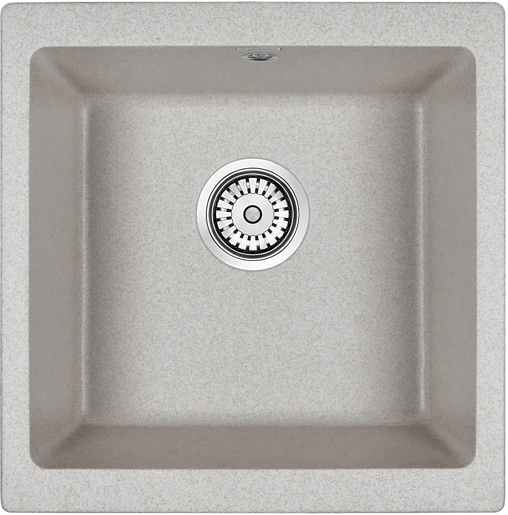 

Мойка кухонная Paulmark Brilon PM104546-GR серый