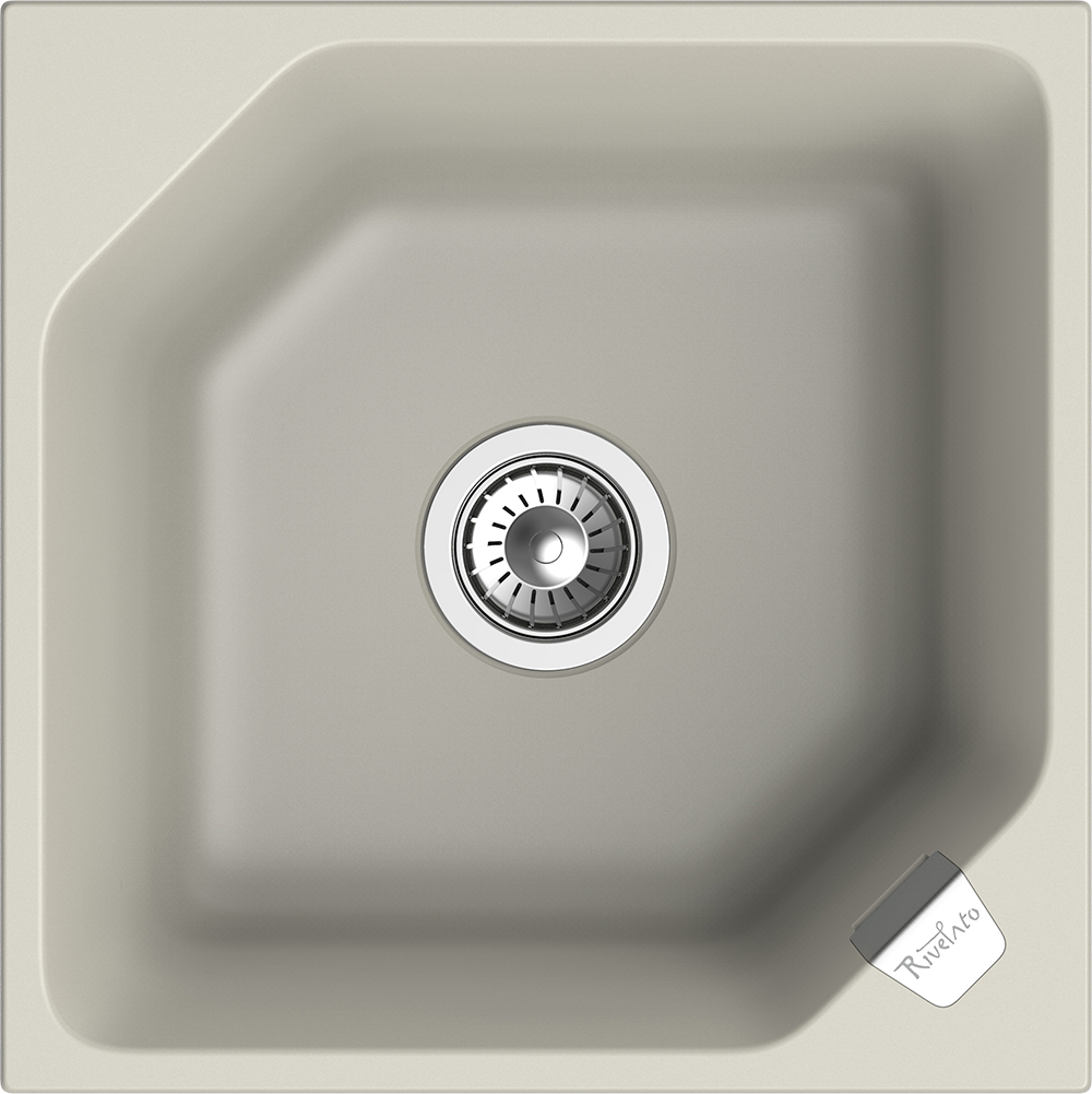 

Мойка кухонная Rivelato Locus LS-50 topazio, Топаз, Locus LS-50