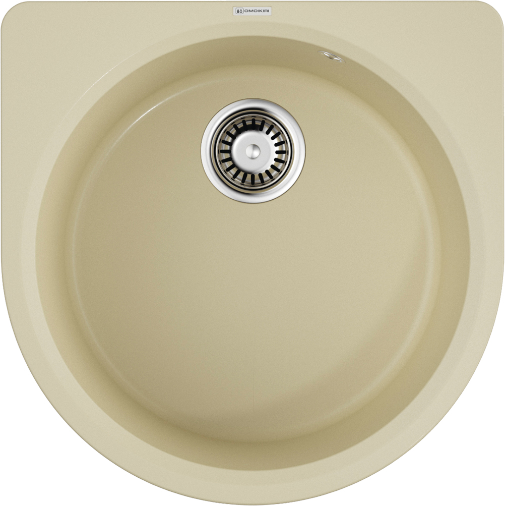 

Мойка кухонная Omoikiri Akegata 51 ваниль, Бежевый