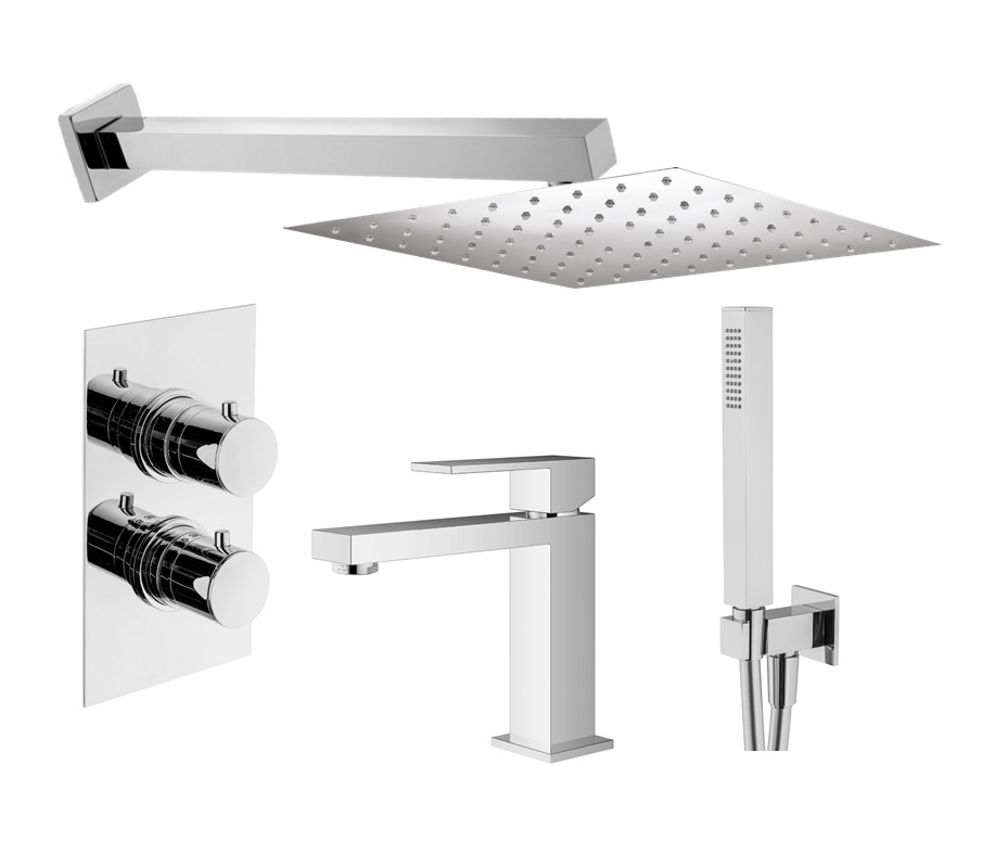 

Душевой комплект Plumberia Selection Tag KITTGT18QCR53 хром, KITTGT18QCR53