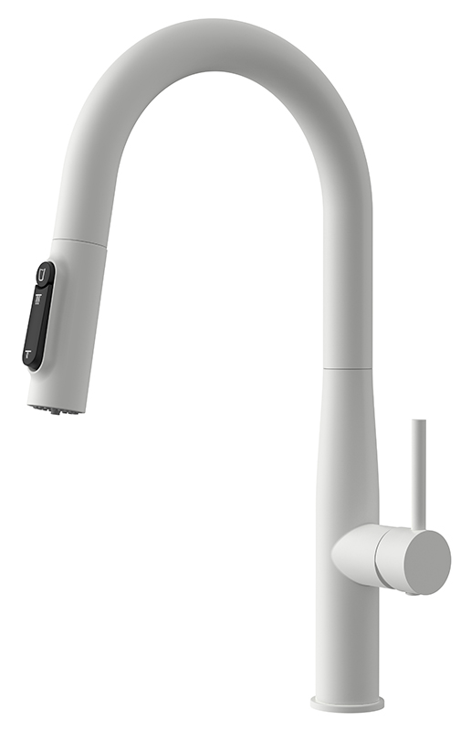 

Смеситель для кухонной мойки Kaiser Vita 43344-4 с подачей фильтрованной воды, белый матовый, 43344-4