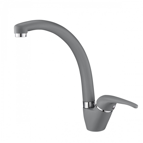 

Смеситель Emar Quartz ЕС - 3013 для кухни алмаз, Серый, ЕС - 3013