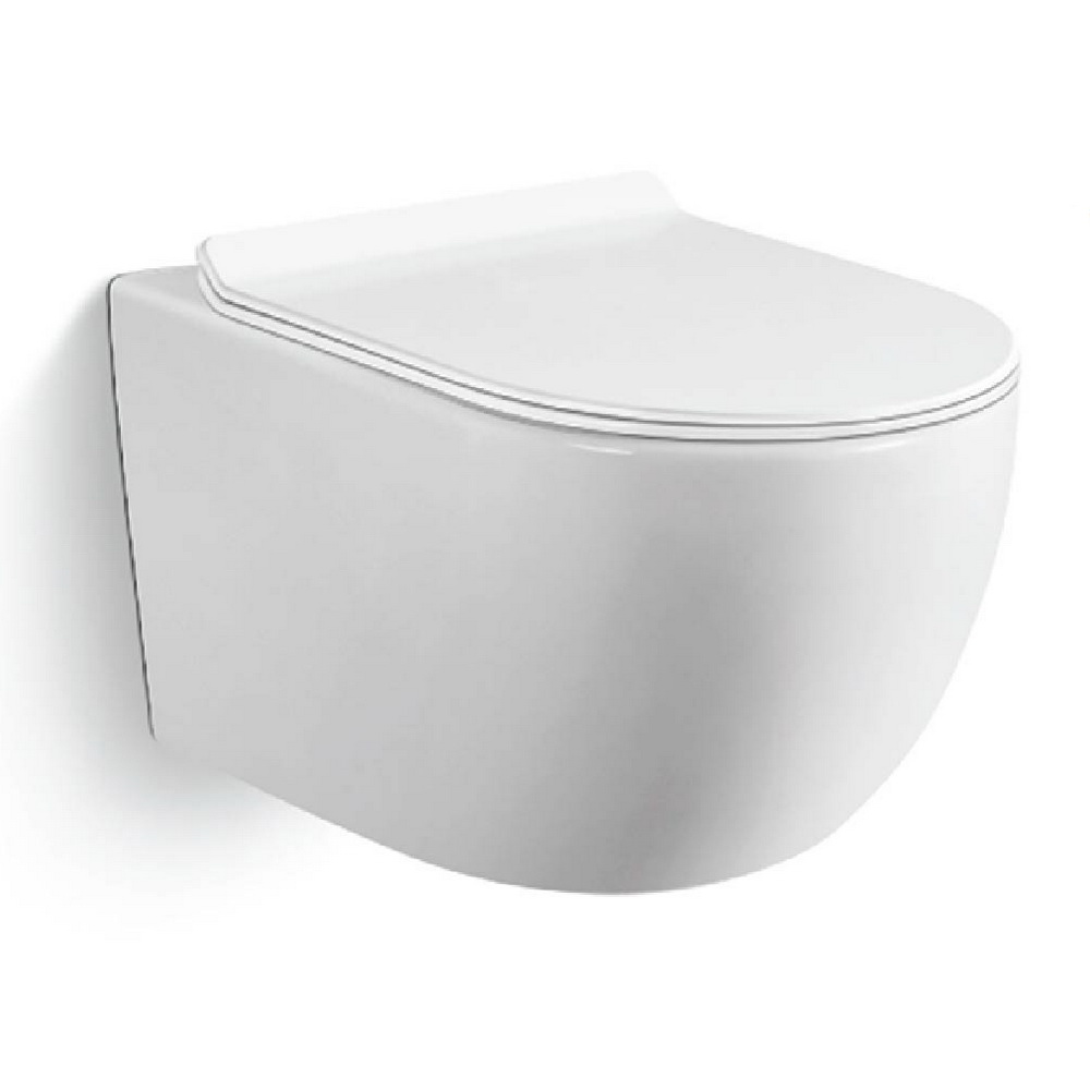 

Унитаз подвесной Black&White Universe W701 с микролифтом, Белый, 701W00