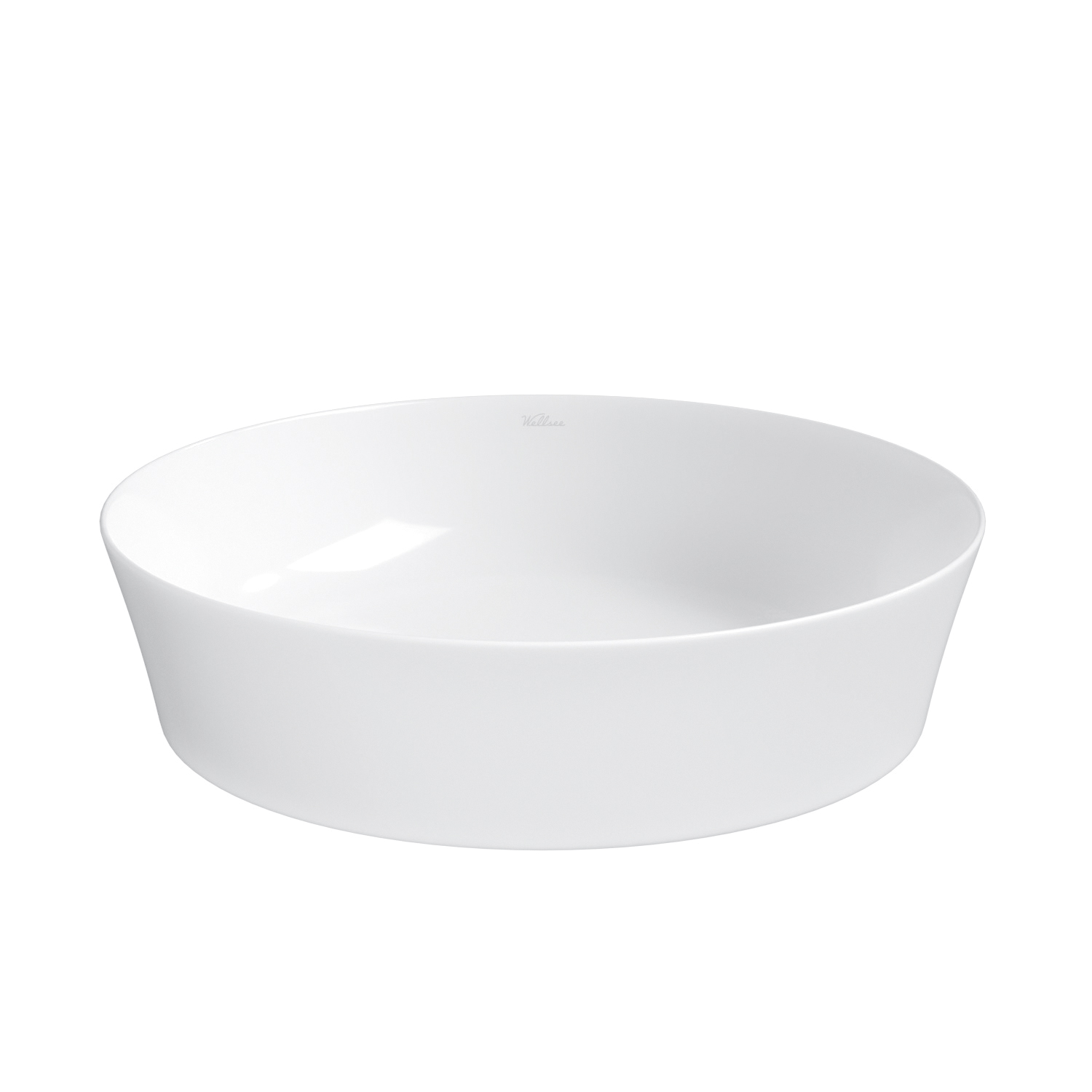 

Раковина накладная Wellsee Cromulent 318001000 белая, Белый, 318001000