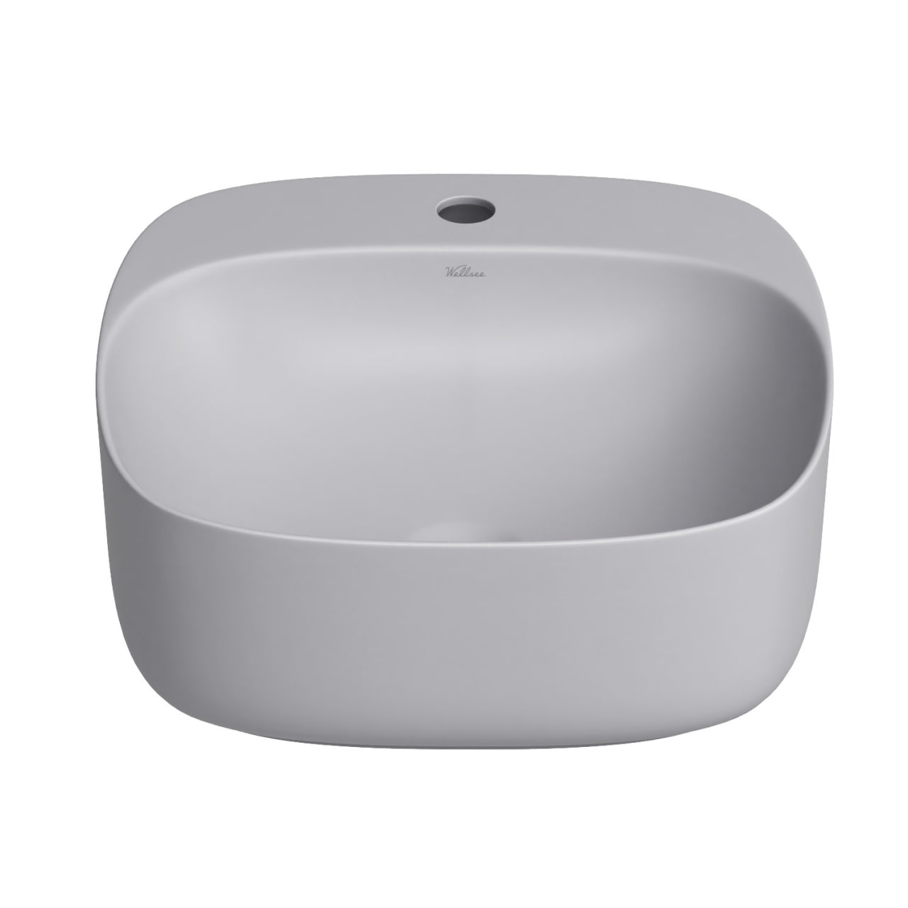 

Раковина накладная Wellsee Idal 326905000 серая, Серый, 326905000