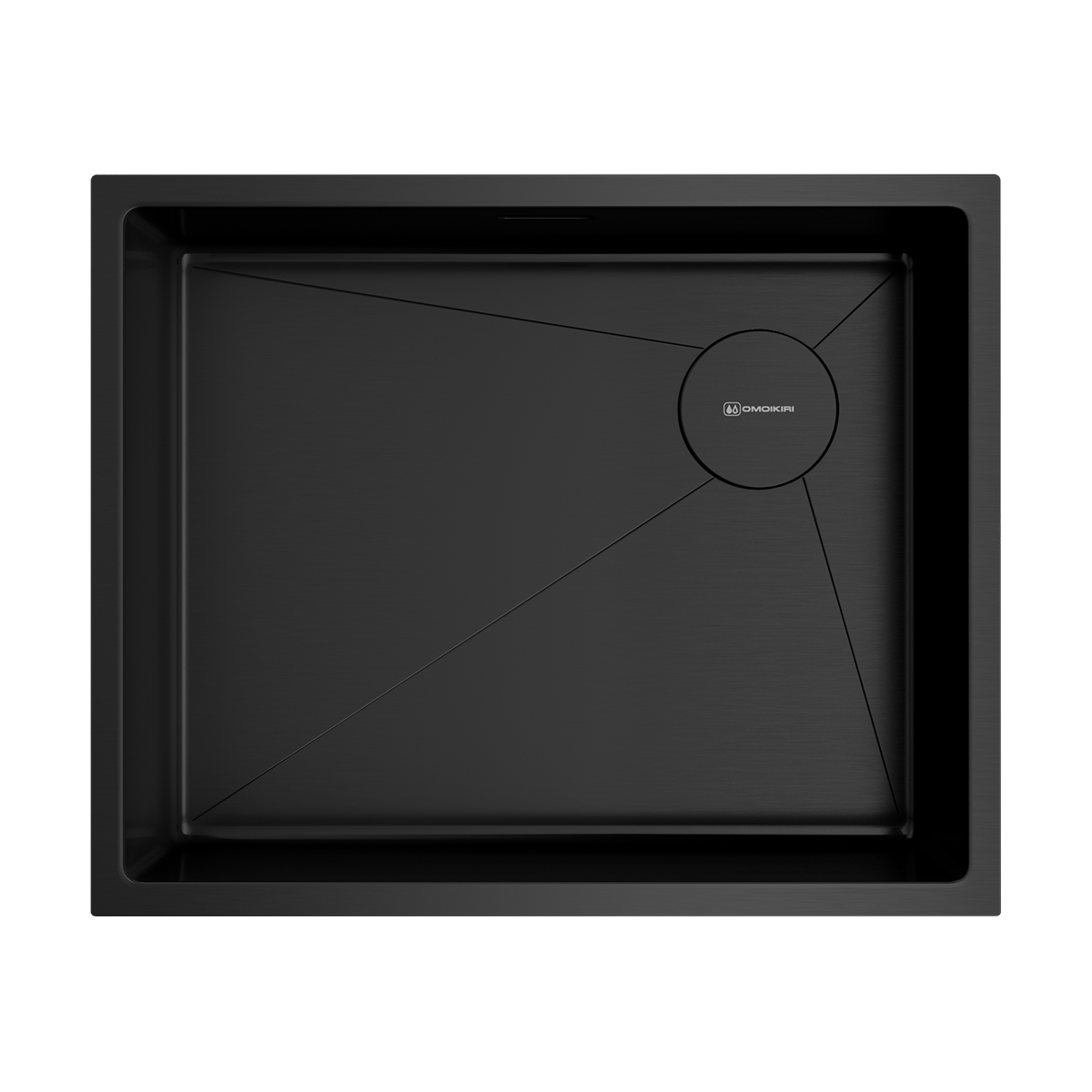 

Мойка кухонная Omoikiri Taki 54-U/IF Side SF GB 54х44 см графит, Серый, 4997036