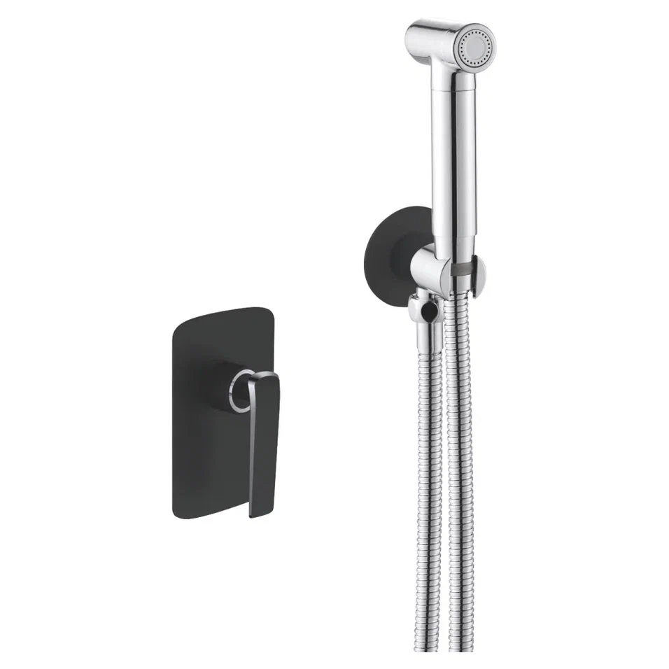 

Гигиенический душ Rose R1305H черный, R1305H