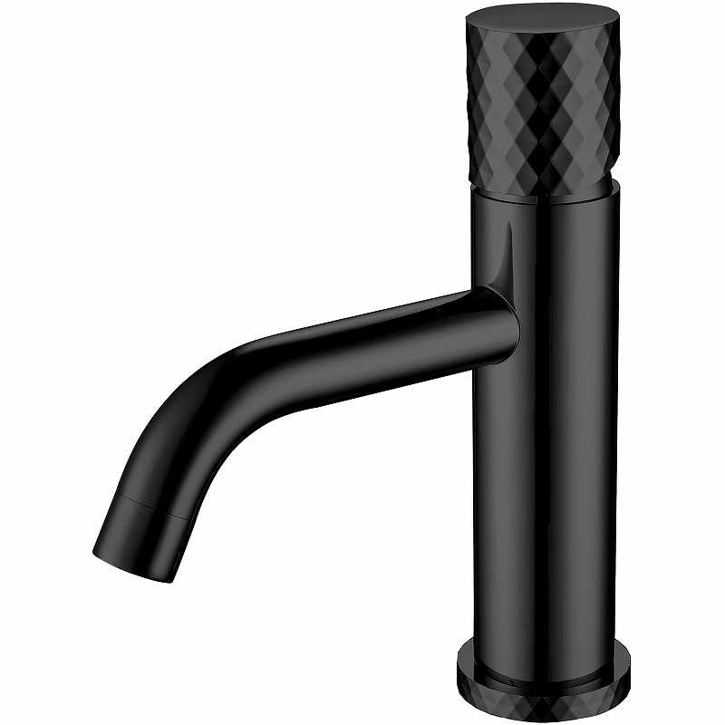 

Смеситель для раковины Boheme Stick 121-BB черный diamond black, 121-BB