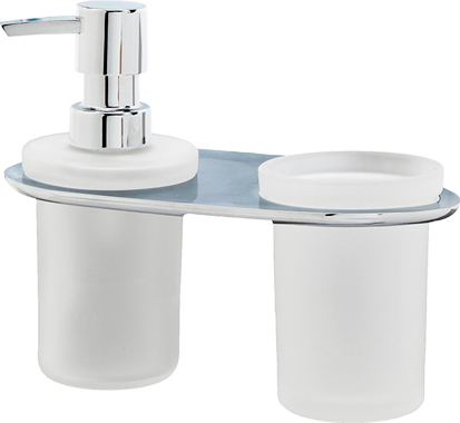 

Дозатор WasserKRAFT Kammel K-8389 со стаканом, Не окрашен, Kammel K-8389