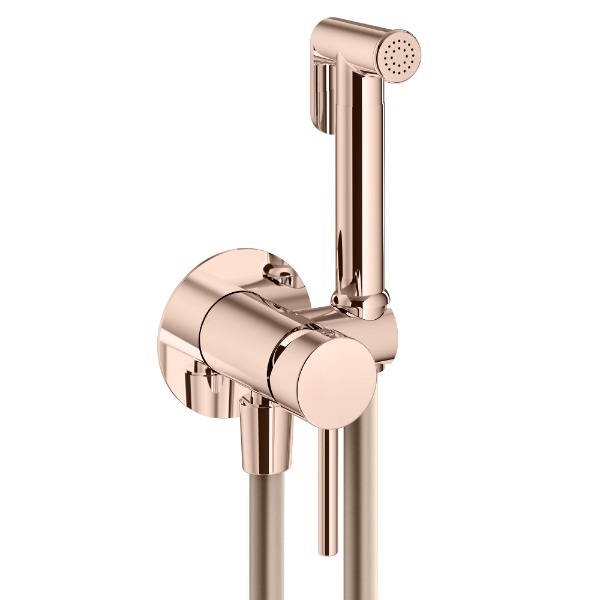 

Гигиенический душ Plumberia Selection Ixo XO2000RG золото розовое, XO2000RG