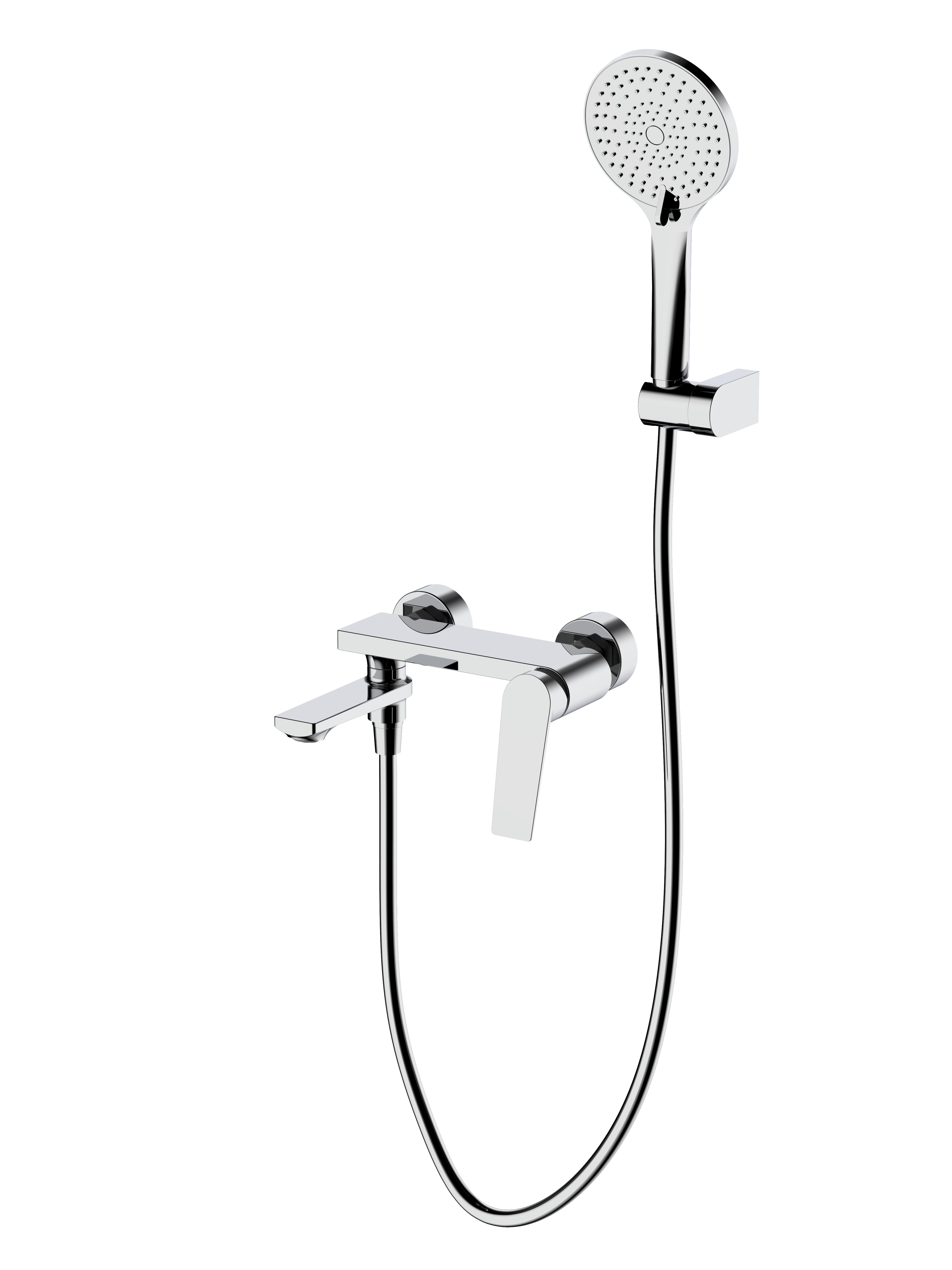 

Смеситель для ванны с душем Cezares Comfort COMFORT-VD-01 хром, COMFORT-VD-01