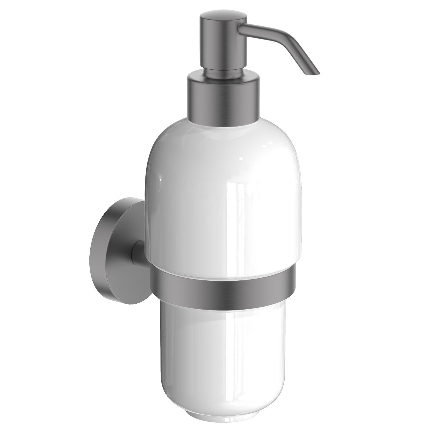 

Дозатор Aquatek Бетта AQ4605BGM оружейная сталь, AQ4605BGM