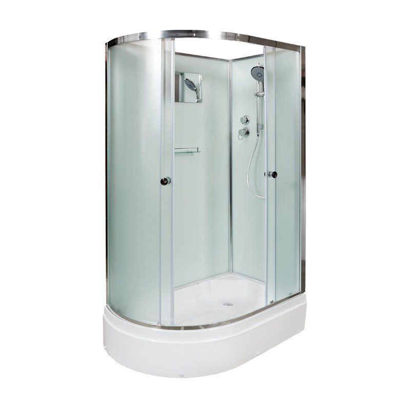 

Душевая кабина AvaCan D312R, 120х90х208 см, стекло матовое, профиль хром, D312R