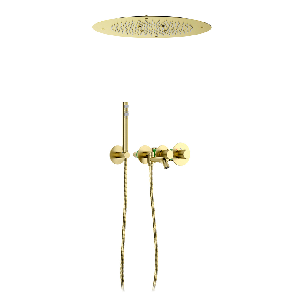 

Душевой комплект Timo Saona SX-2358/17SM золото матовое, Золотой, SX-2358/17SM