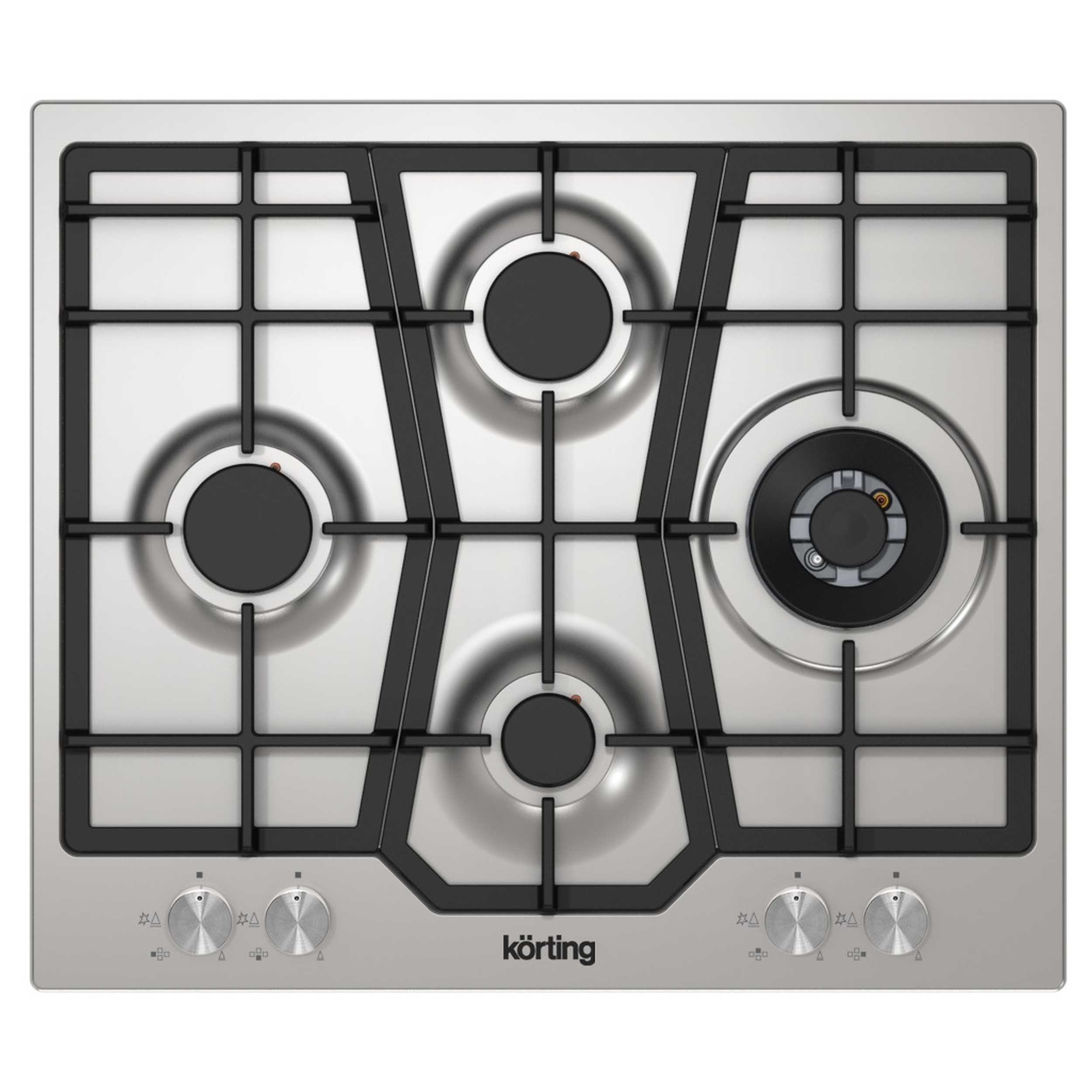 

Варочная поверхность Korting Steel Pro HG 631 CTX газовая, HG 631 CTX