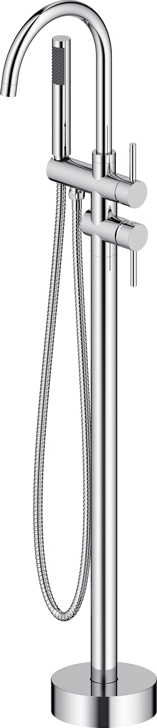 

Смеситель Timo Saona 2300/00Y-CR напольный, для ванны с душем, Хром, Saona 2300Y-CR