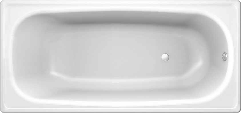 

Стальная ванна Koller Pool 120x70 см B20E1200E, Белый, B20E1200E