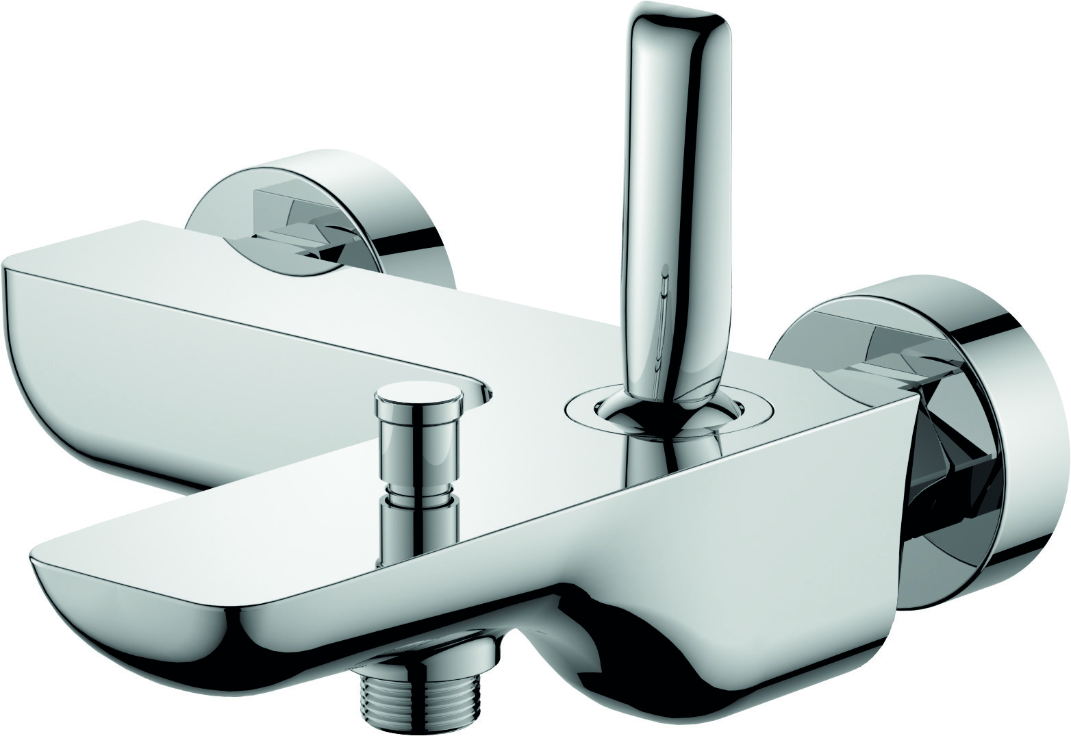 

Смеситель для ванны с душем Wonzon & Woghand SHARK WW-48B3101-CR хром, WW-48B3101-CR