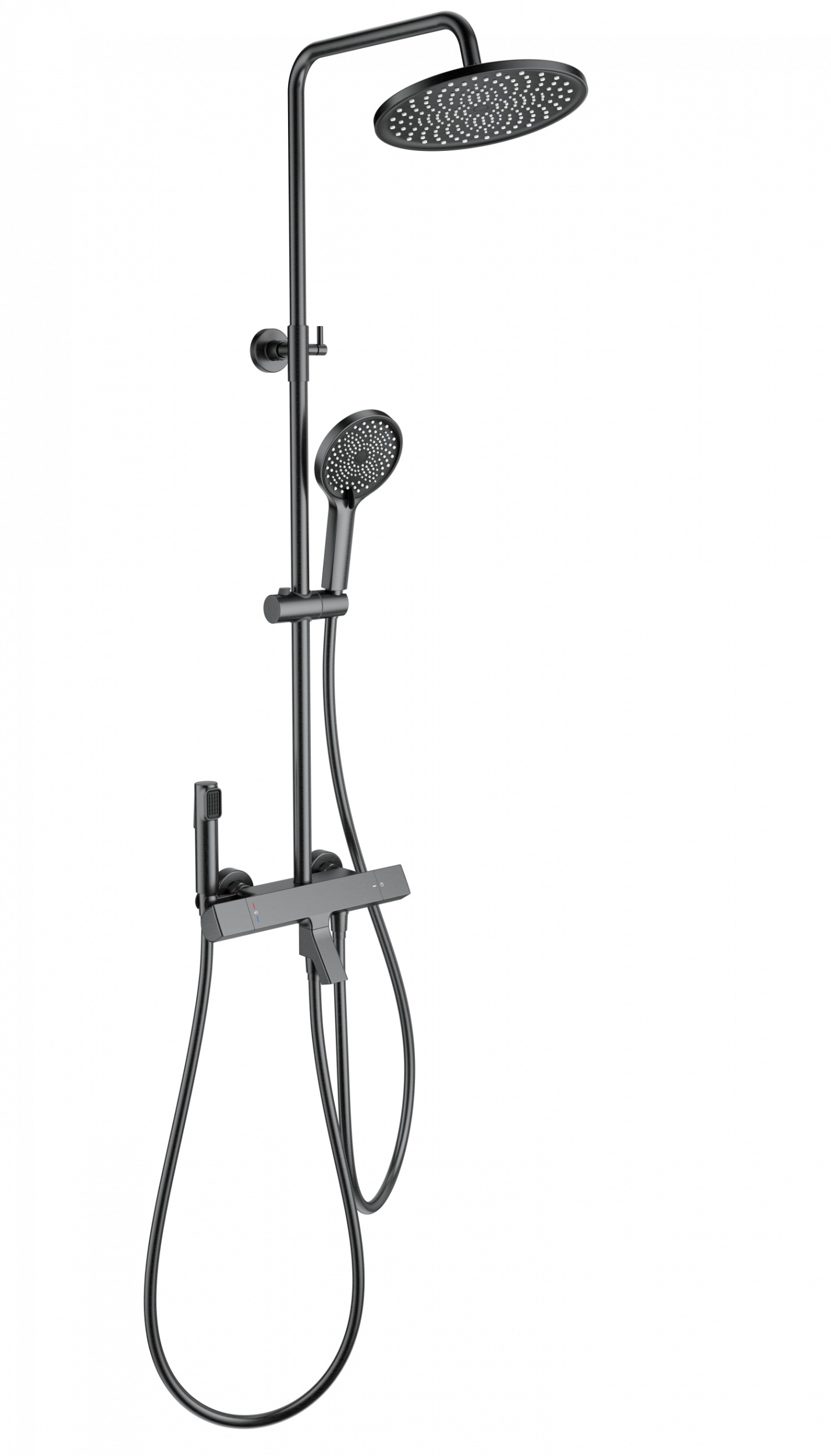 

Душевой гарнитур Wonzon & Woghand WW-B3094-MB черный, WW-B3094-MB
