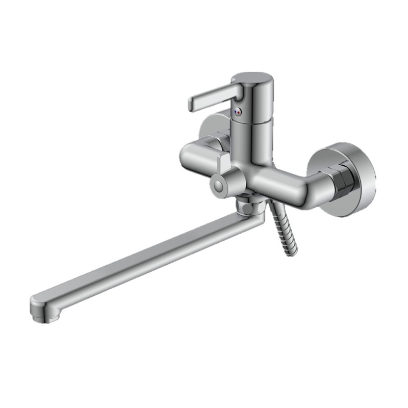 

Смеситель для ванны с душем Haiba HB22814 хром, HB22814