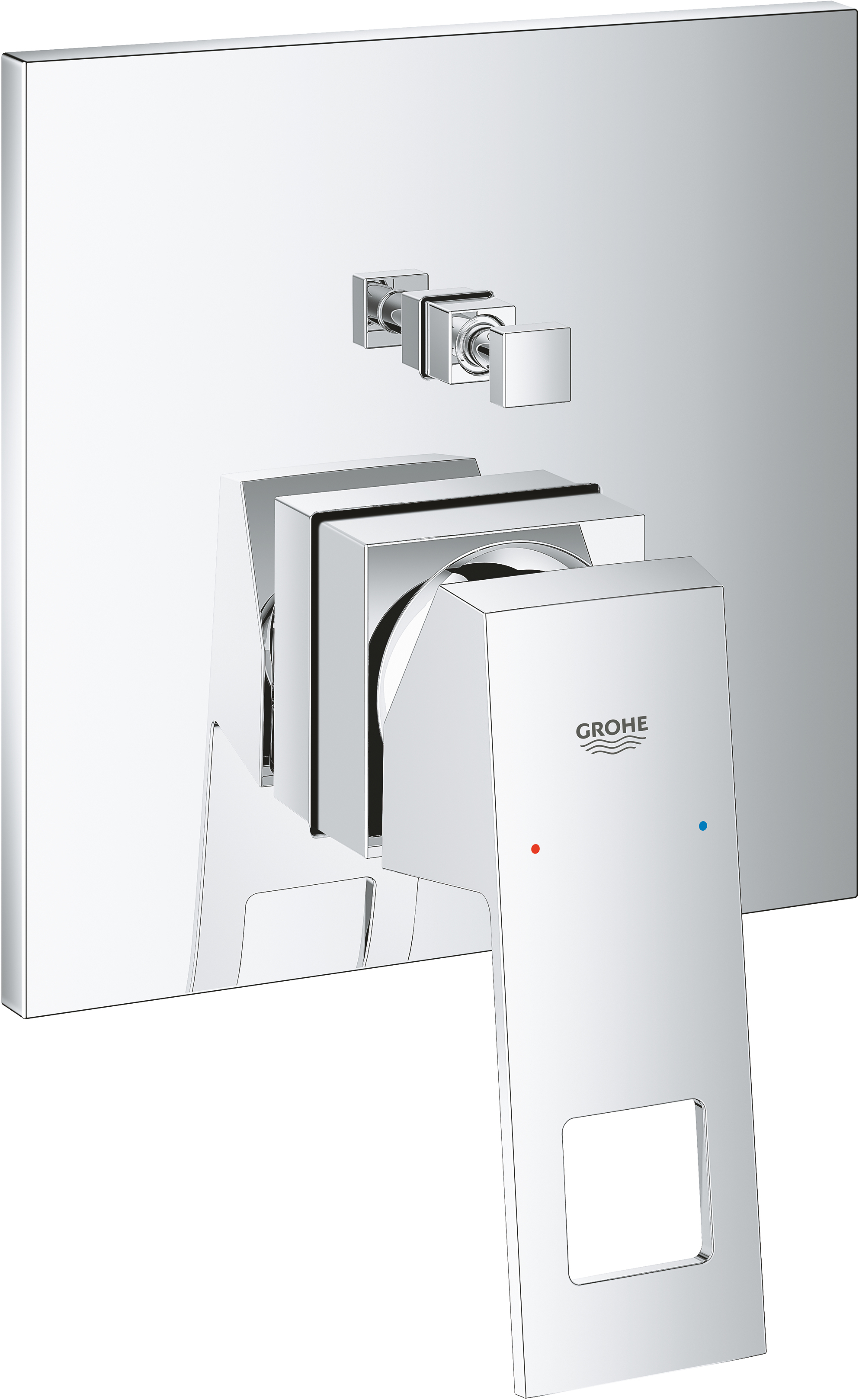 

Смеситель Grohe Eurocube 24062000 для ванны, Хром, Eurocube 24062000