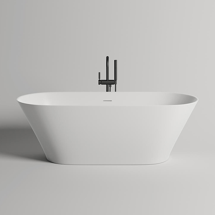 

Ванна из искусственного камня Salini Mona 102911G 180x80 см белая глянцевая, Белый, Mona 102911G