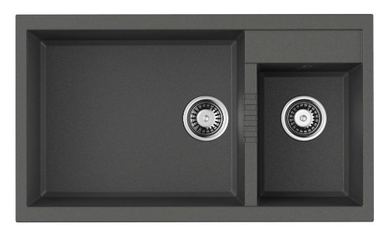 

Мойка кухонная Omoikiri Tedori 86-2-LB-PL платина, Серый, Tedori 86-2-LB-PL
