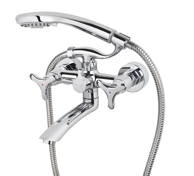 

Смеситель для ванны с душем Kaiser Trio 57122 хром, 57122