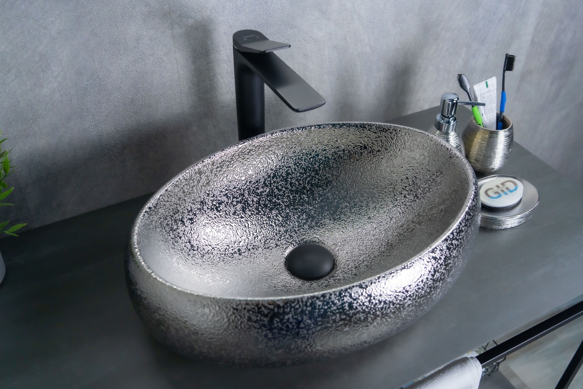 

Раковина Gid Lago 9030s накладная 48х34 хром, Нержавеющая сталь, Lago 9030s