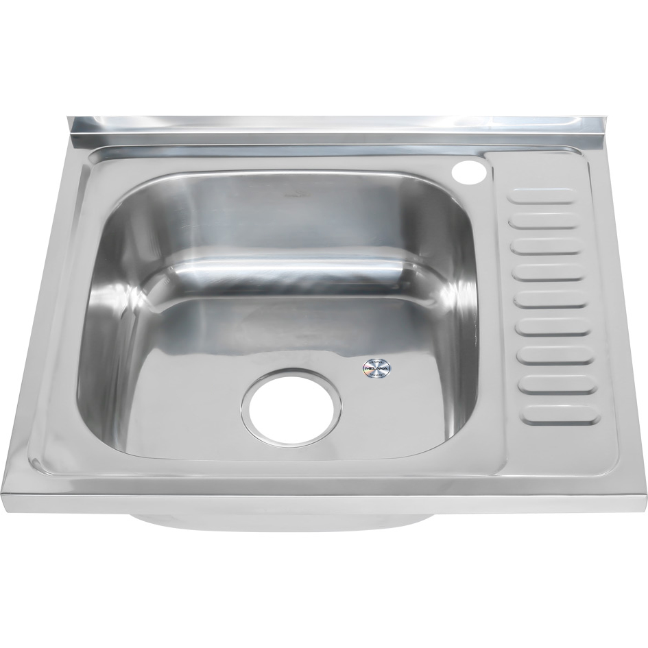 

Мойка кухонная Melana 60x50 L 0,6/160 глянцевая (173 ta L*10), Хром, 173 ta L (*10)
