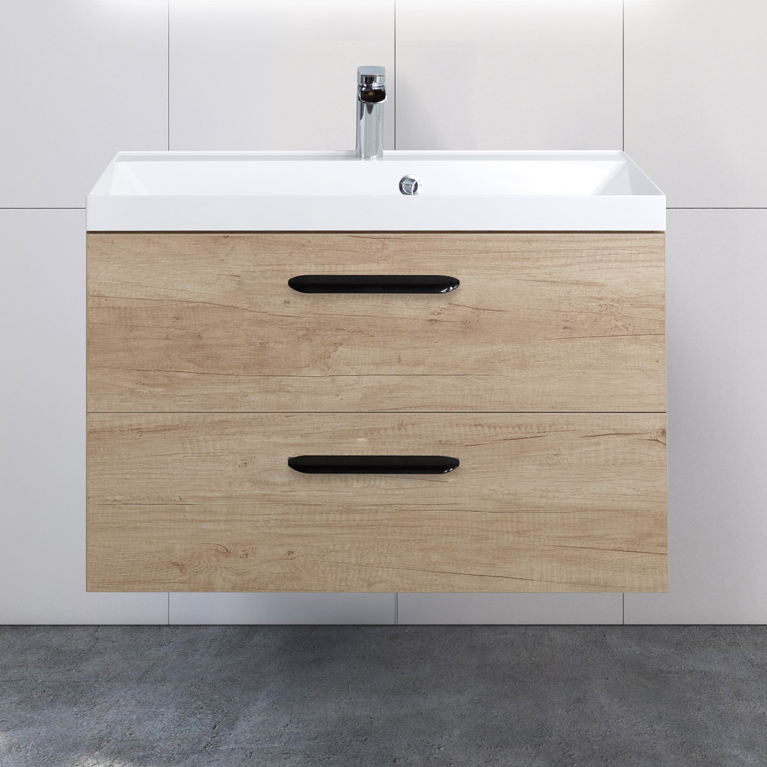 

Тумба с раковиной BelBagno Aurora 80 rovere nebrasca nature, Светлое дерево, Aurora 80