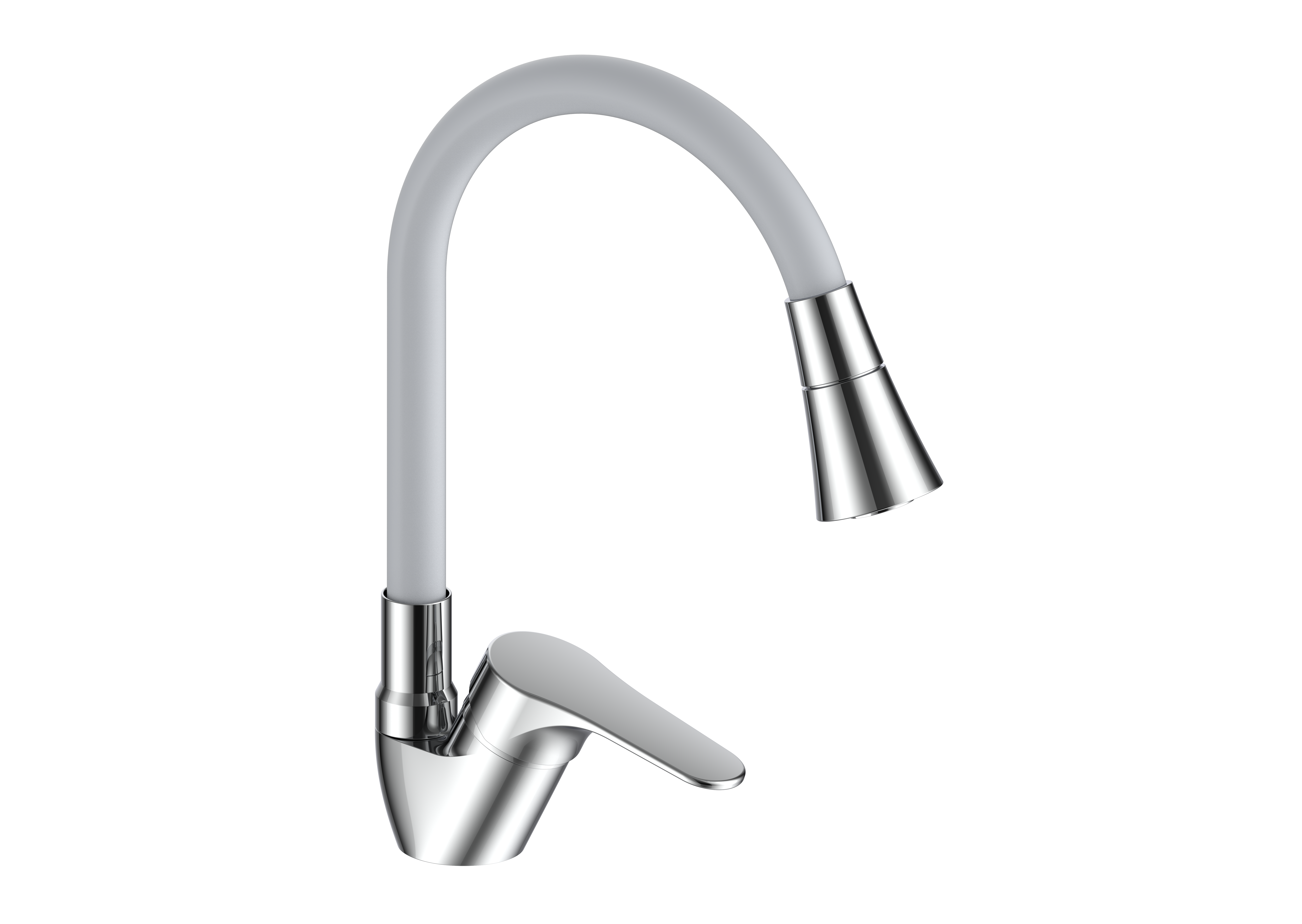

Смеситель для кухонной мойки Voda Lucky LY 519F, Хром, LY 519F