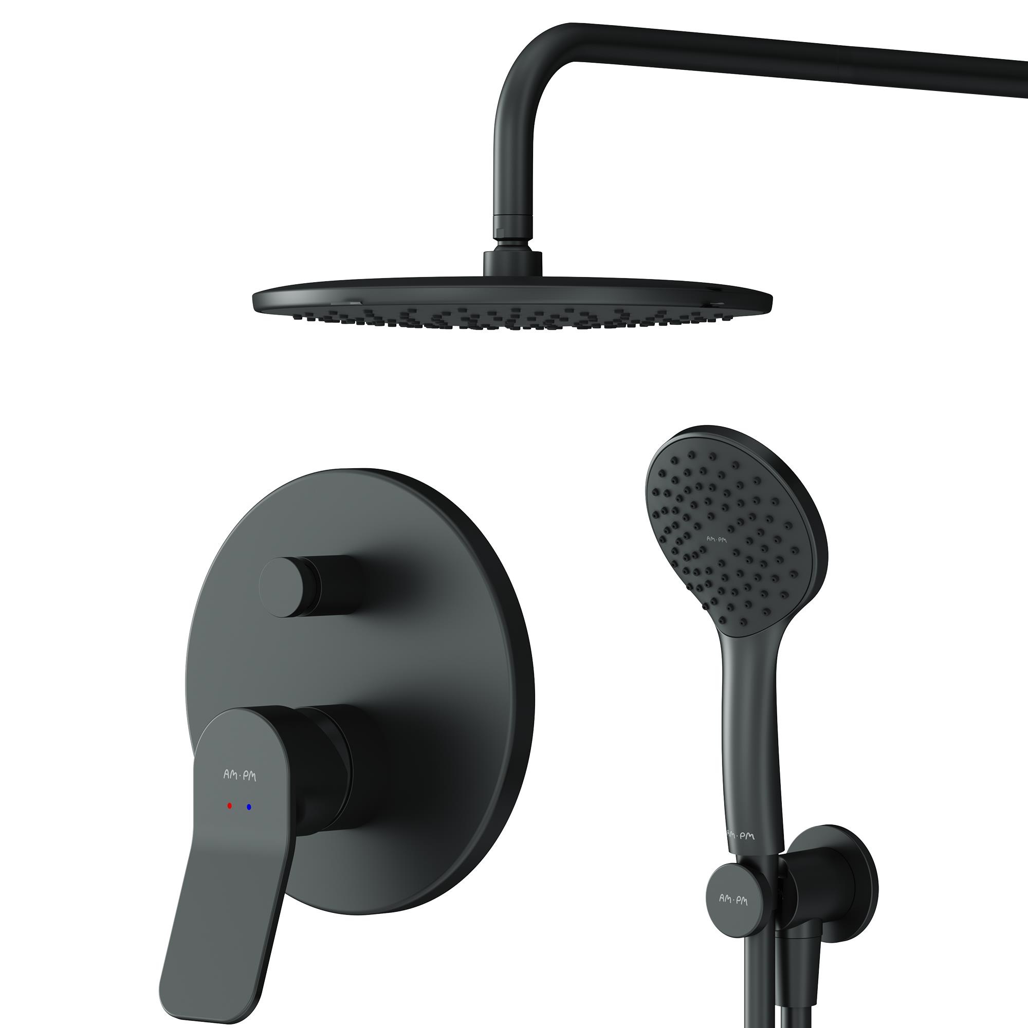 

Душевой комплект Am.Pm X-Joy FB85A1RH02 черный, FB85A1RH02