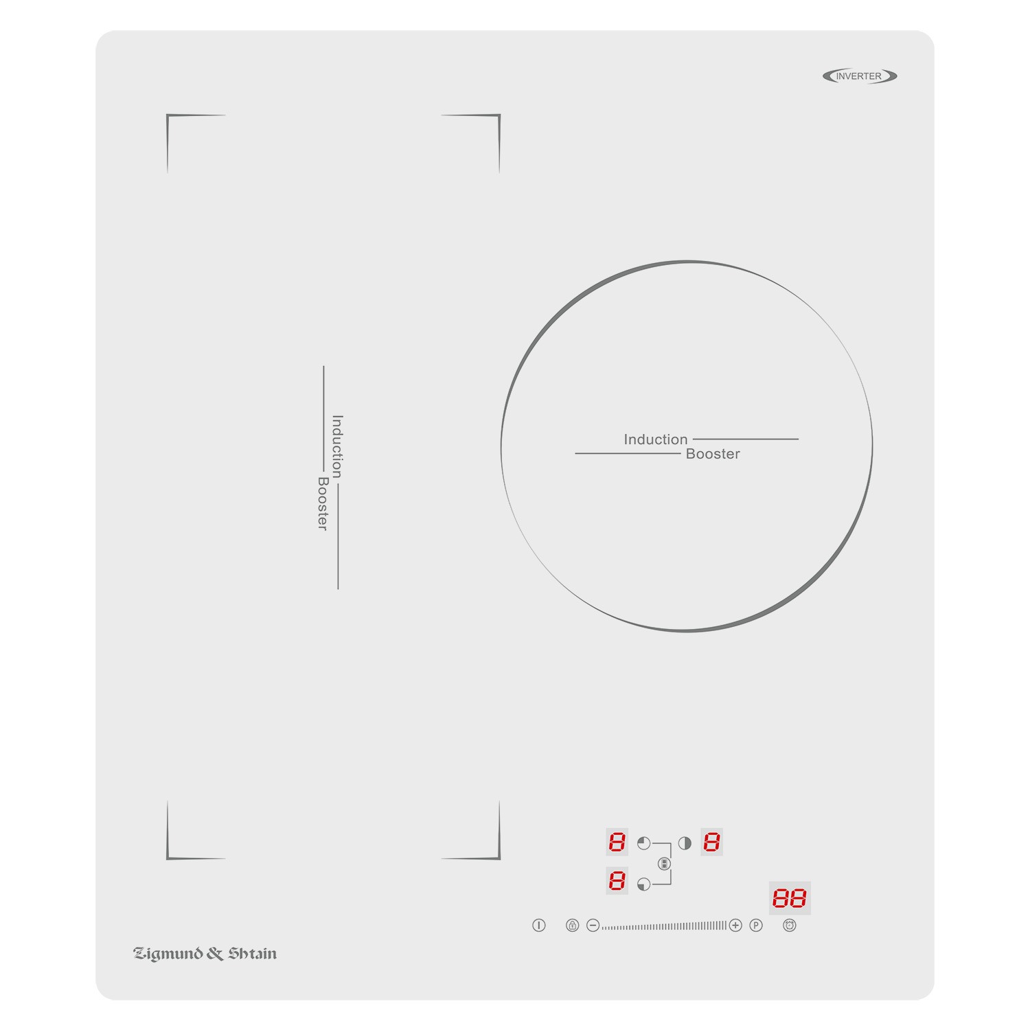 

Варочная поверхность Zigmund & Shtain CI 49.4 W индукционная, CI 29.6 W