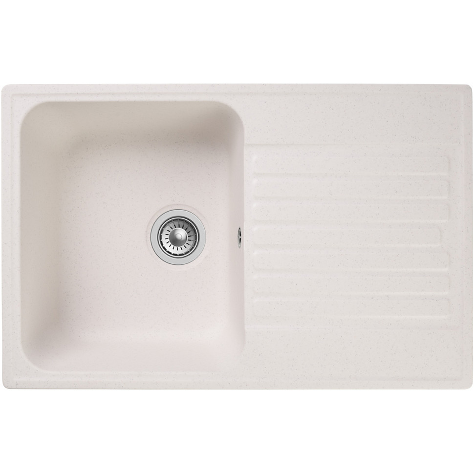 

Мойка кухонная Reflexion Bolero RF0574WH, белая, Белый, Bolero