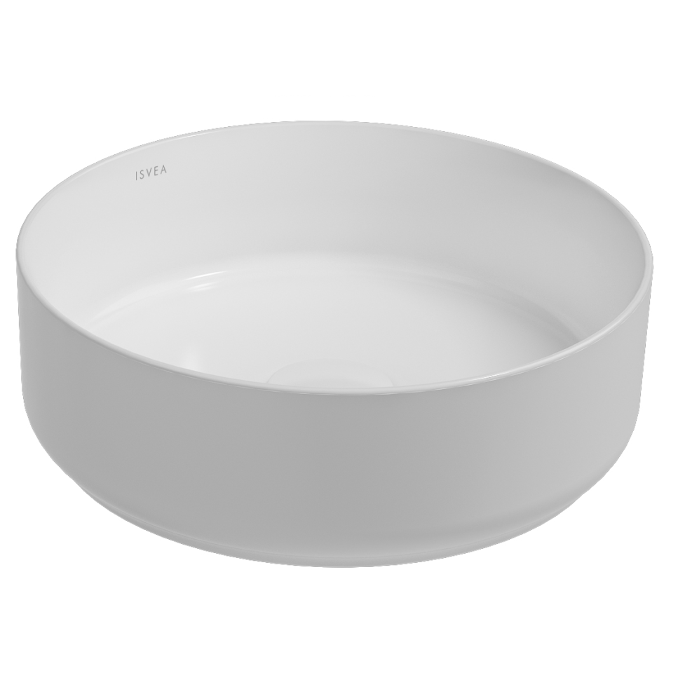 

Раковина Isvea Infinity 10NF65036SV-2L 36x36 см, белая матовая, Белый, 10NF65036SV-2L