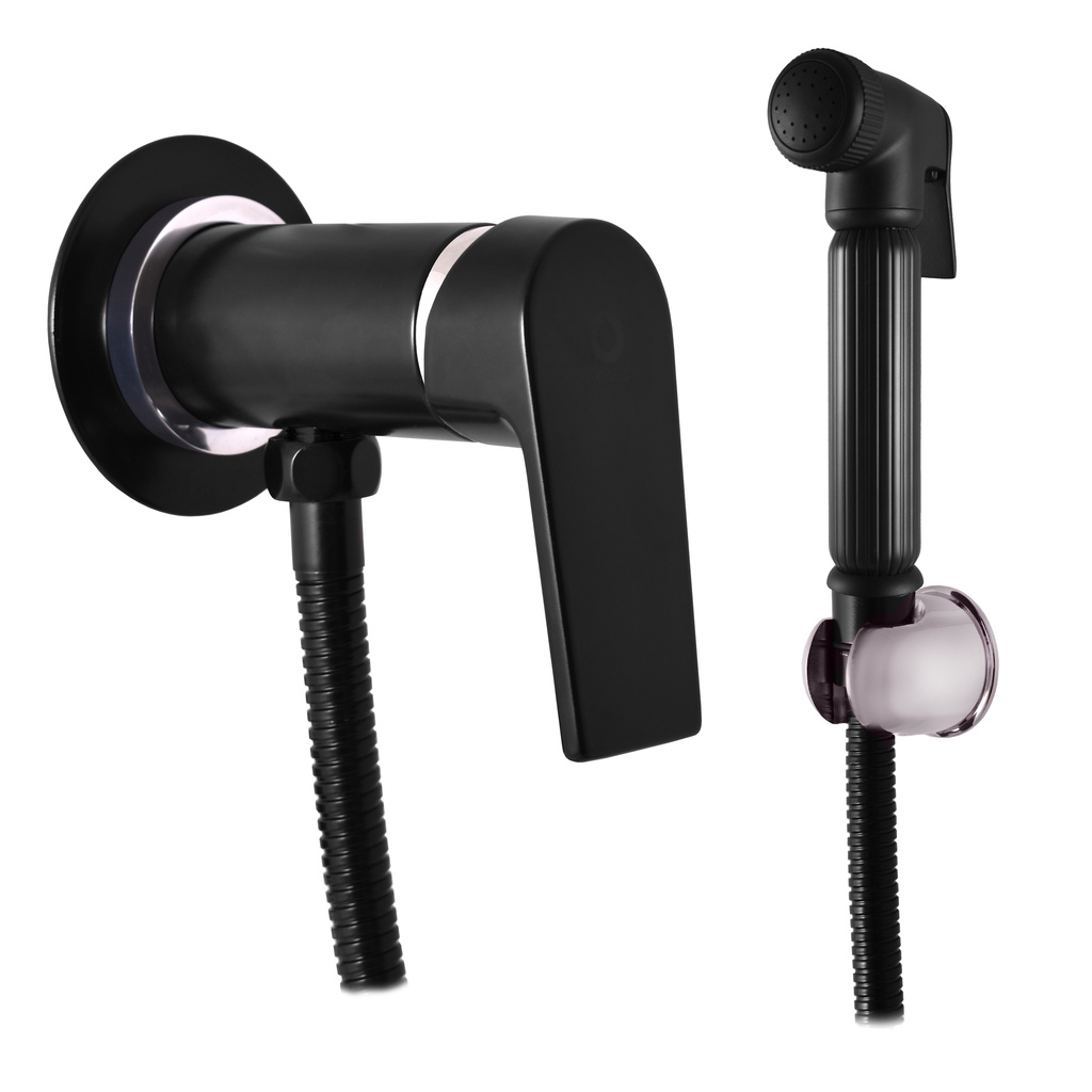 

Гигиенический душ Rav Slezak Colorado CO147/1CMATC со смесителем, Хром / черный, Colorado CO147/1CMATC