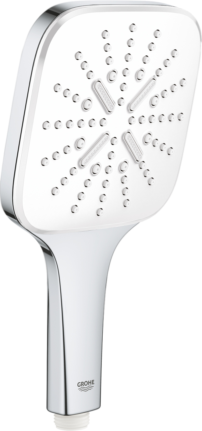 

Душевая лейка Grohe Rainshower SmartActive 26551LS0 белая луна, Белый / хром