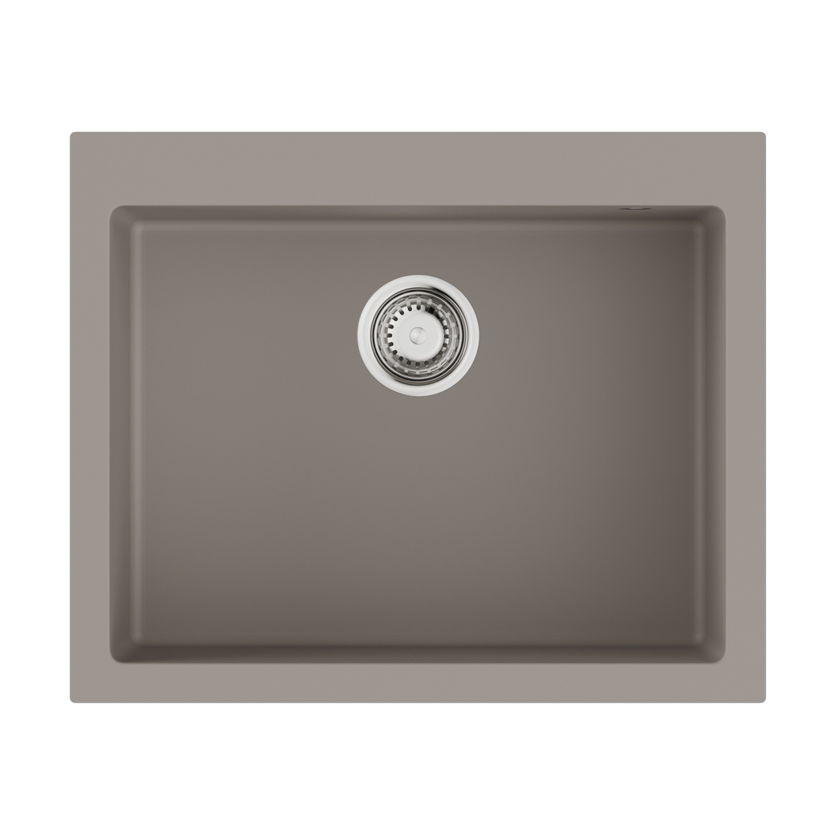 

Мойка кухонная Omoikiri Bosen 57A GR 57х50 см leningrad grey 4993819, Серый, 4993819
