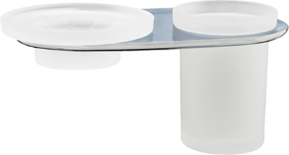

Стакан WasserKRAFT Kammel K-8326 с мыльницей, Не окрашен, Kammel K-8326