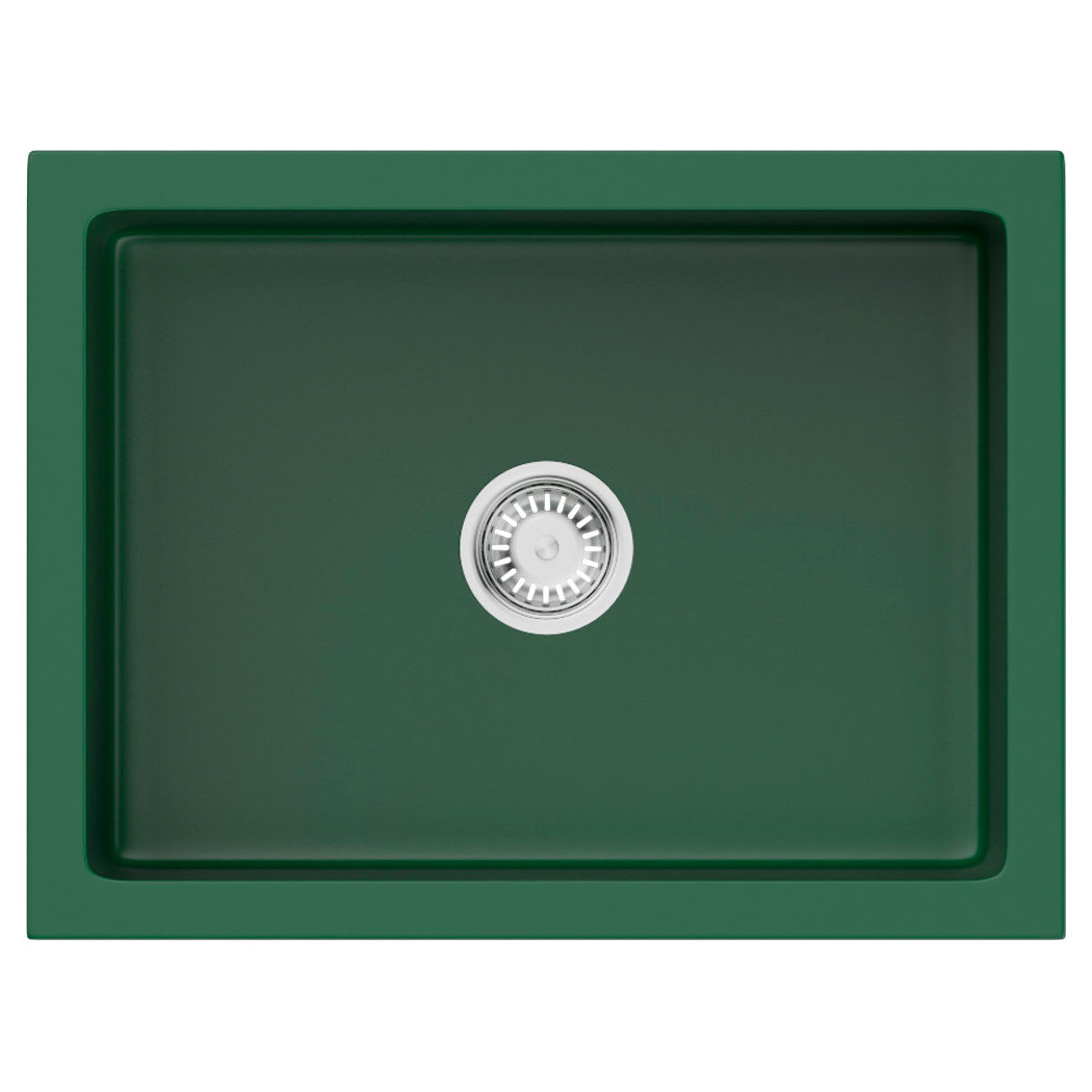 

Мойка кухонная Omoikiri Mikura 61-RG Matt royal green, Зеленый, 61-RG