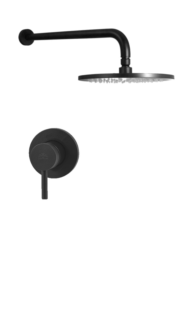 

Душевой комплект Paffoni Light KITLIG011NO черный матовый, KITLIG011NO