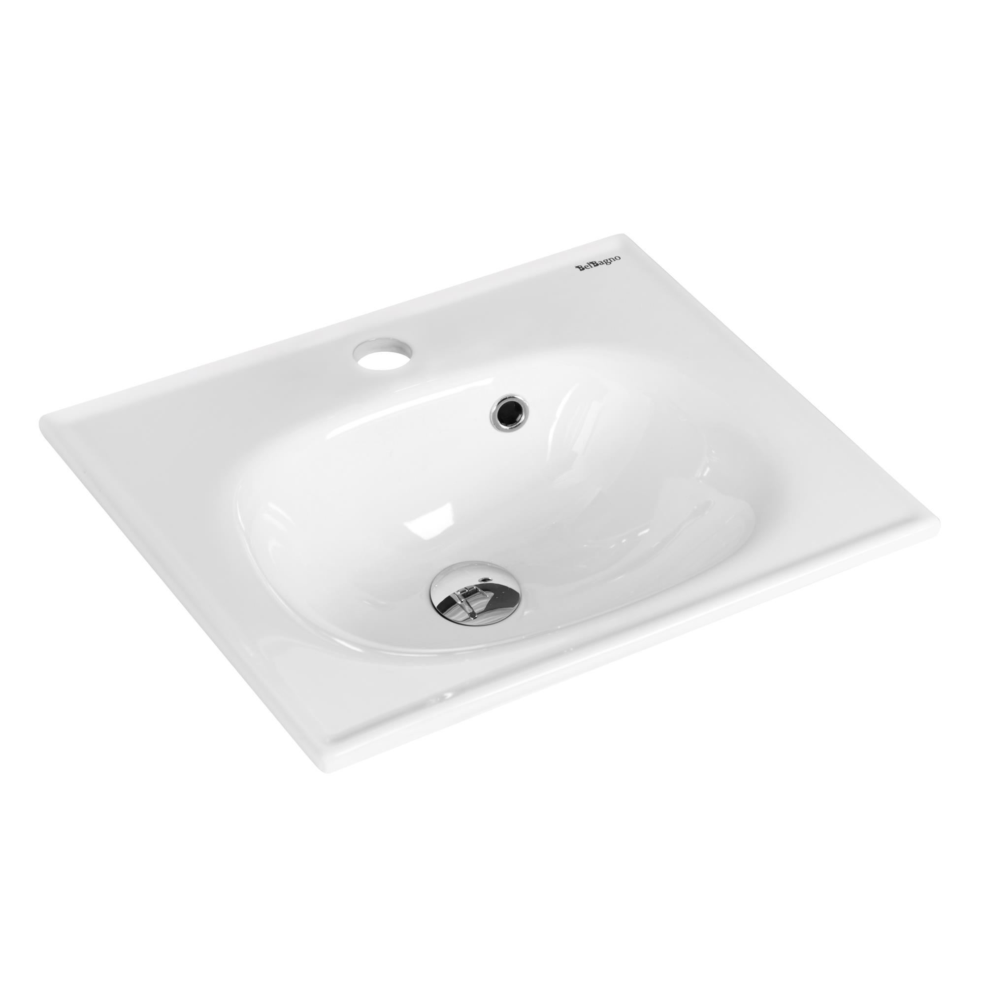 

Мебельная раковина BelBagno BB1923-500 50,5х39,5 белый, BB1923-500