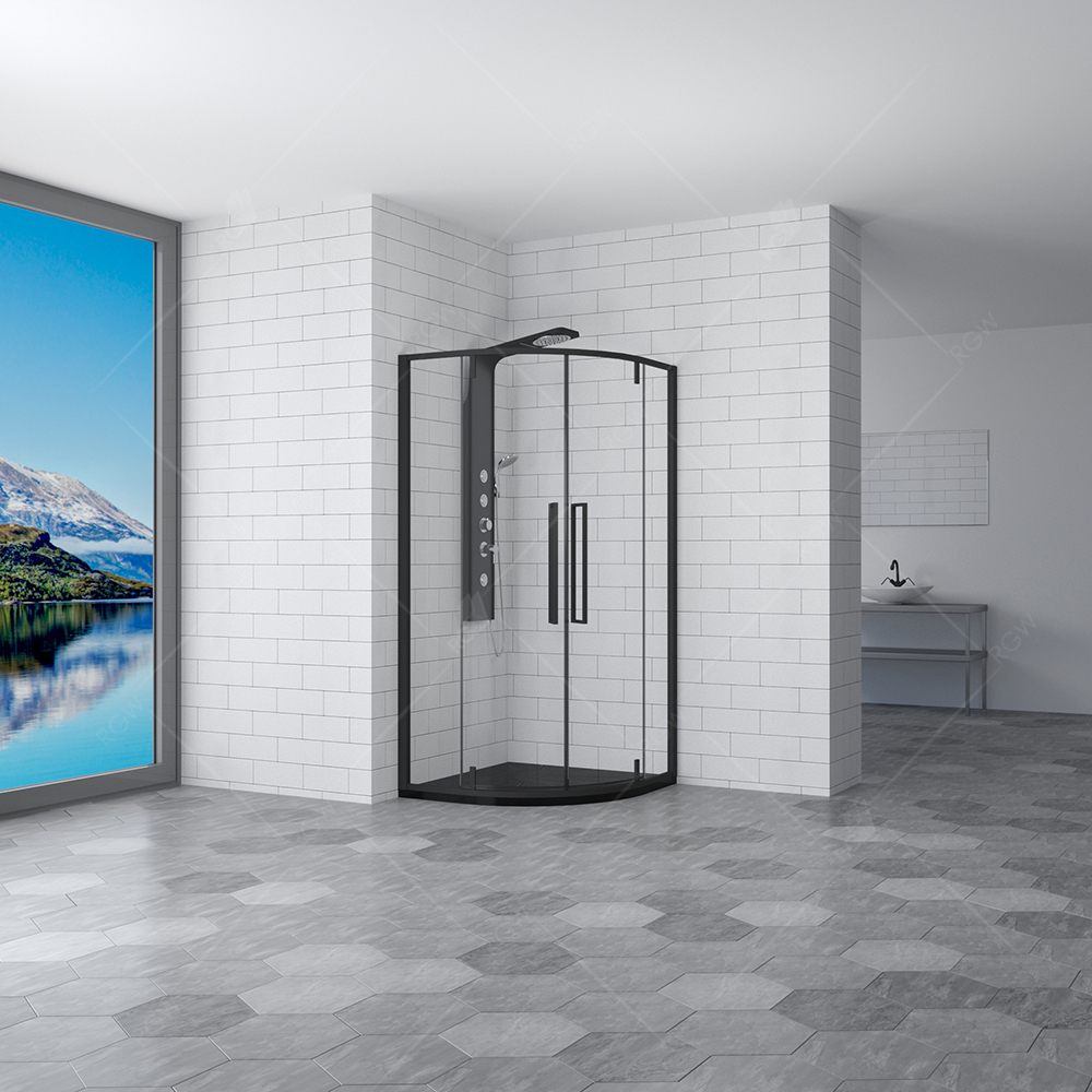 

Душевой уголок RGW Stilvoll SV-53B 100x100 профиль черный, Stilvoll SV-53B